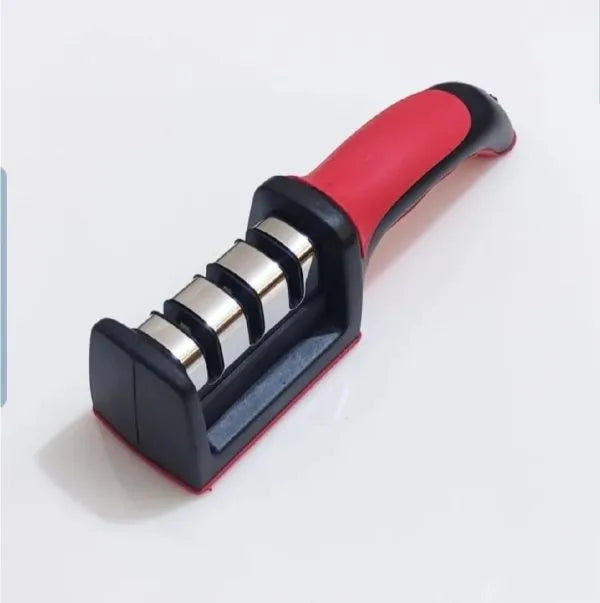 3-in-1 Manual Knife Sharpener | Fast, Safe & Easy Blade Sharpening