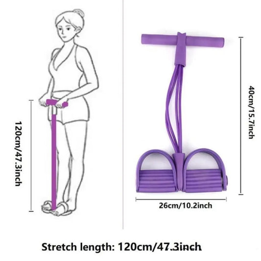 Tummy Trimmer Resistance Band  Full Body Fitness & Slimming Gear