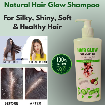 Hair Glow Shampoo | Anti-Dandruff & Nourishing Formula
