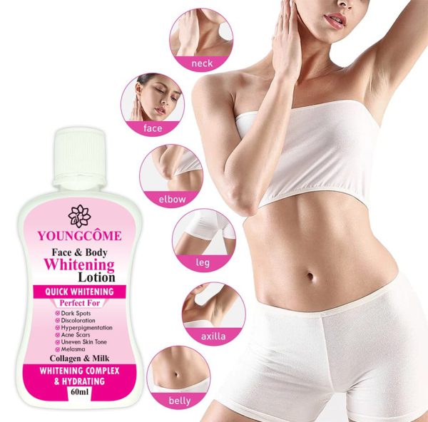 Youngcome Face & Body Whitening Lotion – Bright, Even & Glowing Skin