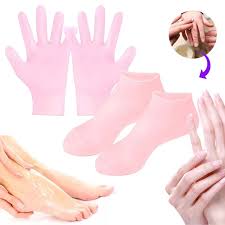 Winter Bundle Silicone Socks + Gloves Say Goodbye to Winter Dryness