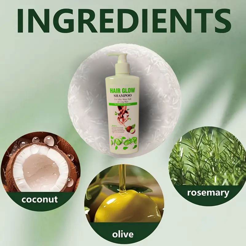 Hair Glow Shampoo | Anti-Dandruff & Nourishing Formula